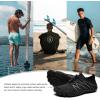 imageHIITAVE Men Barefoot Water Shoes Beach Aqua Socks Quick Dry for Outdoor Sport Hiking Swiming SurfingMblack