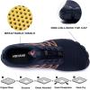 imageHIITAVE Men Barefoot Water Shoes Beach Aqua Socks Quick Dry for Outdoor Sport Hiking Swiming SurfingNavy Orange