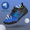 imageHIITAVE Water Shoes Barefoot Quick Dry Non Slip Aqua Shoes Breathable with Beach River Swim Pool for Men Women Gradient Color