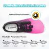 imageHIITAVE Water Shoes Non Slip Aqua Shoes Barefoot Quick Dry Lightweight with Beach River Swim Pool for Men Women Gradient ColorBlackFushia