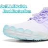 imageHIITAVE Water Shoes Non Slip Aqua Shoes Barefoot Quick Dry Lightweight with Beach River Swim Pool for Men Women Gradient ColorLavender