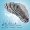 imagehiitave Womens Water Shoes Quick Dry Barefoot for Swim Diving Surf Aqua Sports Pool Beach Walking YogaLightGray