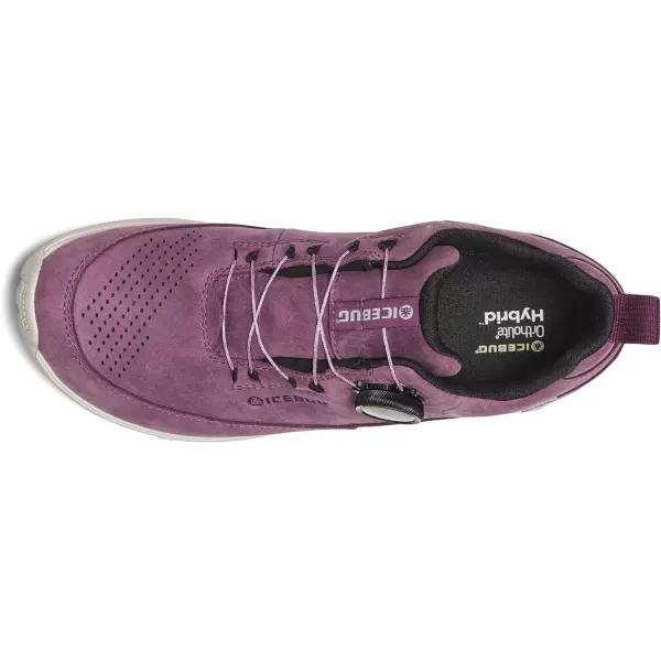 imageIcebug Ava Biosole Leather Walking Shoe with Grip SoleGrape