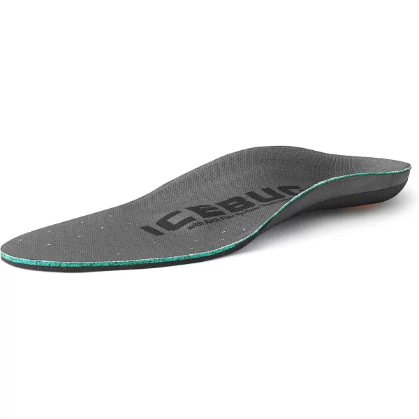 imageIcebug Comfort Insoles with Dynamic Arch Support Charcoal Medium Arch M 4W 556Charcoal High Arch M 7W 859