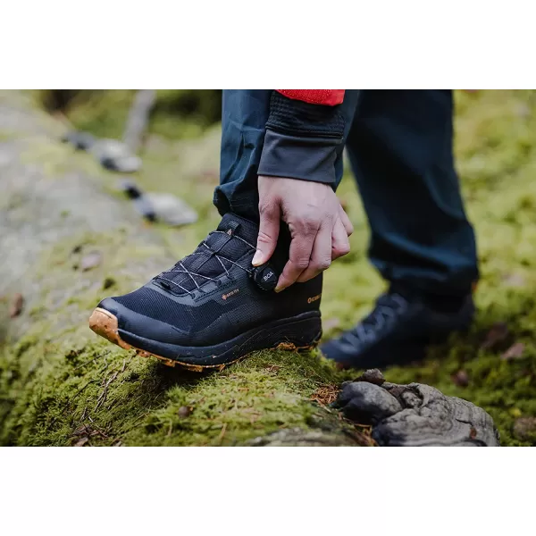 imageIcebug Mens Haze RB9X GTX Trail Hiking Shoe with Traction SoleBlackMaple