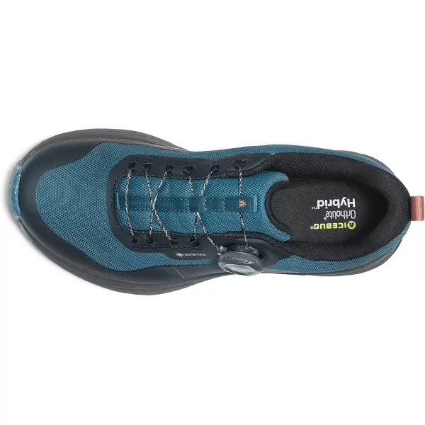 imageIcebug Mens Haze RB9X GTX Trail Hiking Shoe with Traction SolePetroleumChestnut
