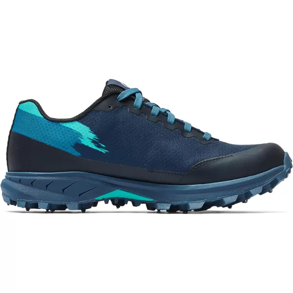imageIcebug Mens Pytho6 BUGrip Trail Running Shoe with Carbide Studded Traction SoleDark BlueMint