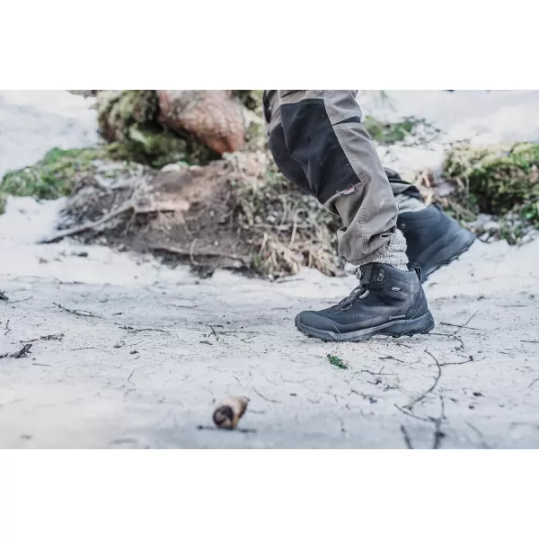 imageIcebug Mens Stavre BUGrip GTX Hiking Boot with Carbide Studded Traction SoleBlackPetroleum