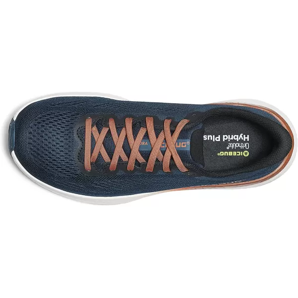 imageIcebug Womens Aura RB9X Road Running Shoe with Traction SoleDeep BlueCopper