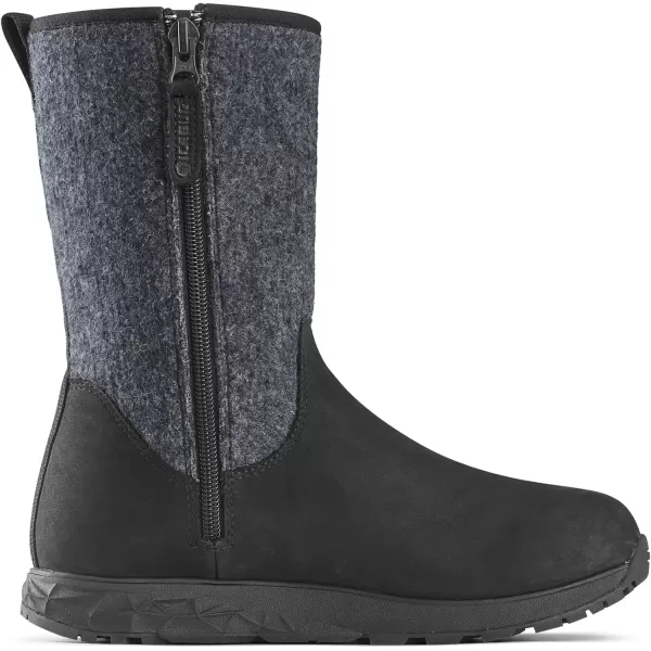 imageIcebug Womens Grove BUGDri Michelin Wic Woolpower Winter Walking Boot with Traction SoleBlackGrey