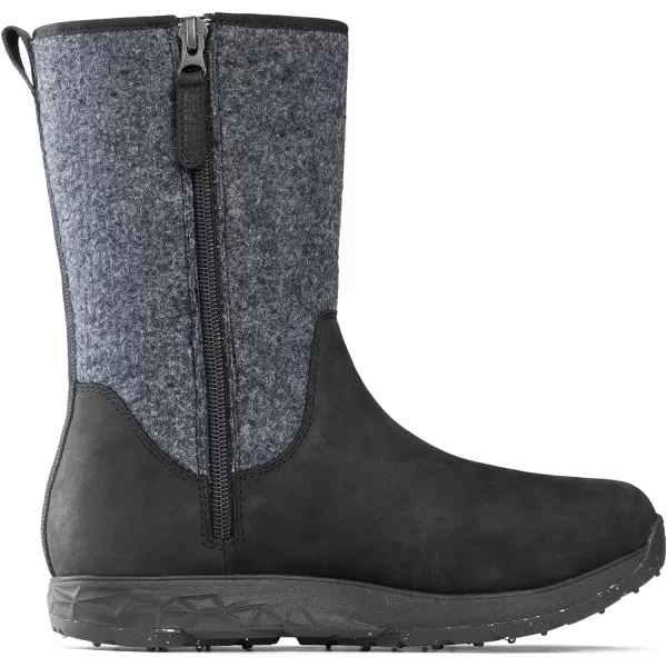 imageIcebug Womens Grove BUGrip BUGDri Woolpower Winter Walking Boot with Carbide Studded Traction SoleBlackGrey