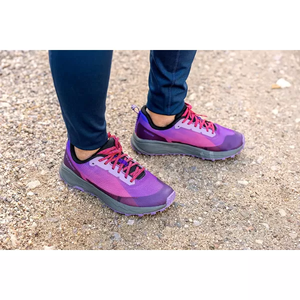 imageIcebug Womens Horizon RB9X Trail Running Shoe with Traction SoleGrapeCandy Red