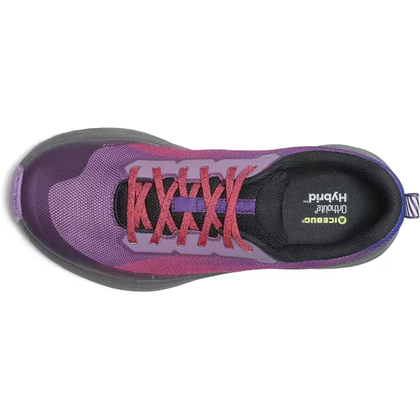 imageIcebug Womens Horizon RB9X Trail Running Shoe with Traction SoleGrapeCandy Red