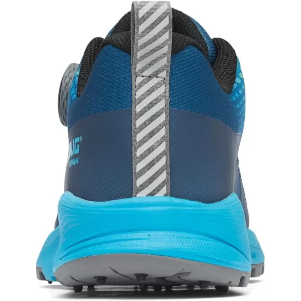 imageIcebug Womens NewRun BUGrip GTX Trail Running Shoe with Carbide Studded Traction SoleMist BlueAqua