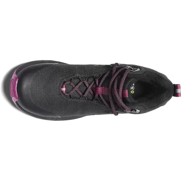 imageIcebug Womens Pace3 BUGrip GTX Hiking Boot with Carbide Studded Traction SoleBlackDark Hibiscus