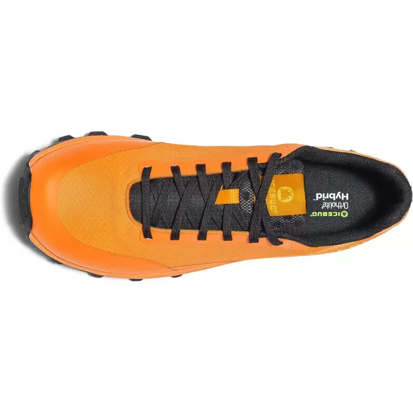 imageIcebug Womens Pytho6 BUGrip Trail Running Shoe with Carbide Studded Traction SoleMangoBlack