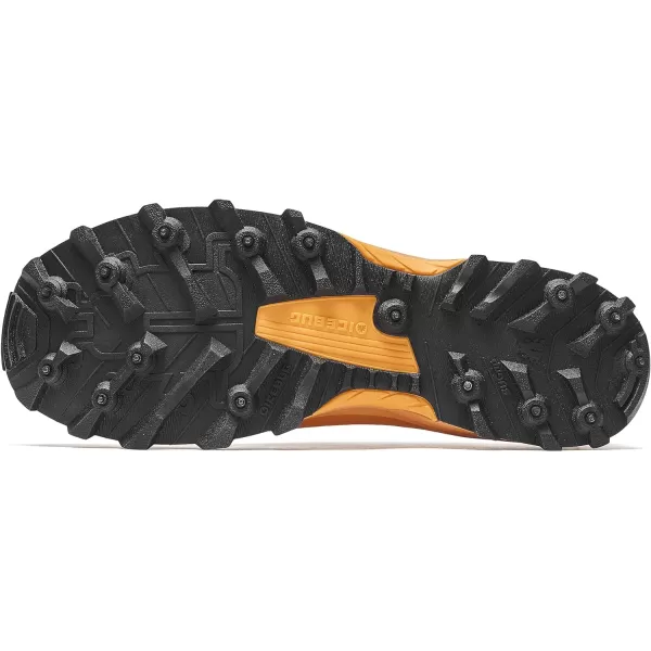 imageIcebug Womens Pytho6 BUGrip Trail Running Shoe with Carbide Studded Traction SoleMangoBlack