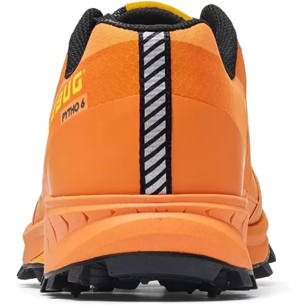 imageIcebug Womens Pytho6 BUGrip Trail Running Shoe with Carbide Studded Traction SoleMangoBlack