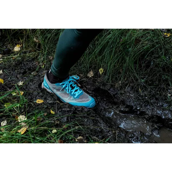 imageIcebug Womens Pytho6 RB9X Trail Running Shoe with Traction SolePetroleumAruba
