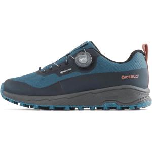 imageIcebug Haze RB9X GTX  Mens Waterproof Walking Shoe AllWeather Protection BOA Fit System HighTraction GripPetroleumChestnut
