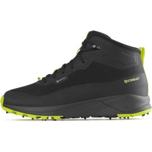 imageIcebug Mens Haze Mid BUGrip GTX Midcut Hiking Shoe with Carbide Studded Traction SoleBlackPoison