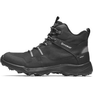imageIcebug Mens Stride BUGrip Hiking Boot with Carbide Studded Traction SoleBlack