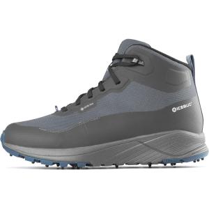 imageIcebug Womens Haze Mid BUGrip GTX Midcut Hiking Shoe with Carbide Studded Traction SolePeat Grey