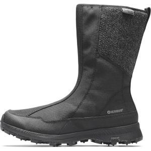 imageIcebug Womens Sund BUGrip Woolpower Winter Walking Boot with Carbide Studded Traction SoleBlack