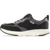 imageIcebug Norna RB9X  Comfortable Leather Sneaker for Women ampamp Men WaterRepellent Nubuck SlipResistant RB9X SoleBlackGrey