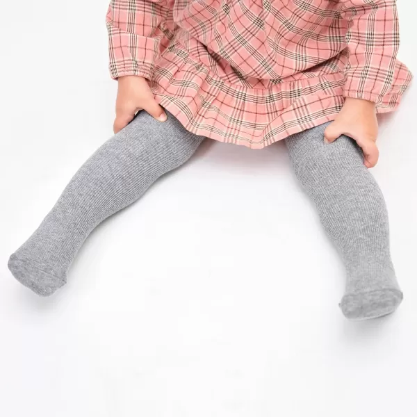 Stelle Baby Tights Girl Tights Seamless Knit Leggings Toddler Cotton Stockings Pantyhose for Infants