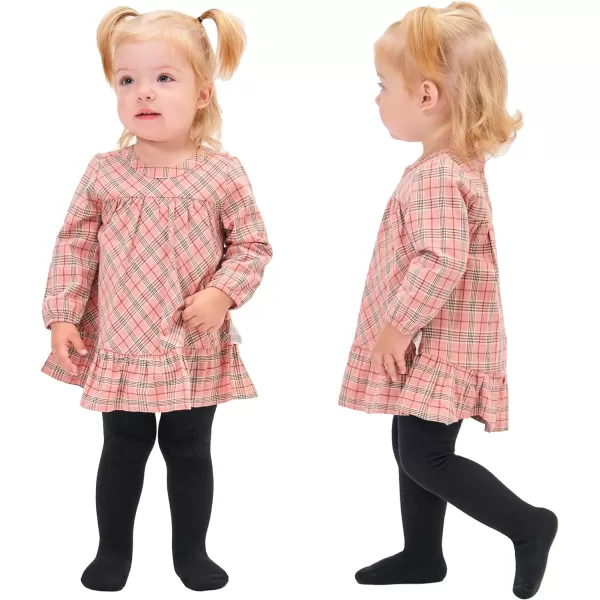 Stelle Baby Tights Girl Tights Seamless Knit Leggings Toddler Cotton Stockings Pantyhose for Infants