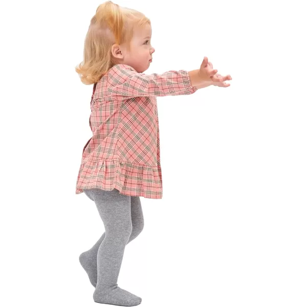 Stelle Baby Tights Girl Tights Seamless Knit Leggings Toddler Cotton Stockings Pantyhose for Infants
