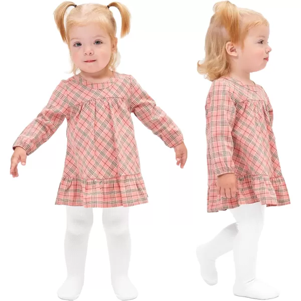 Stelle Baby Tights Girl Tights Seamless Knit Leggings Toddler Cotton Stockings Pantyhose for Infants