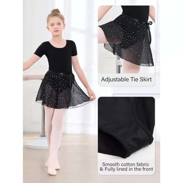 Stelle Ballet Leotards for Girls Dance Dress Outfit Combo with Skirt and Tights )