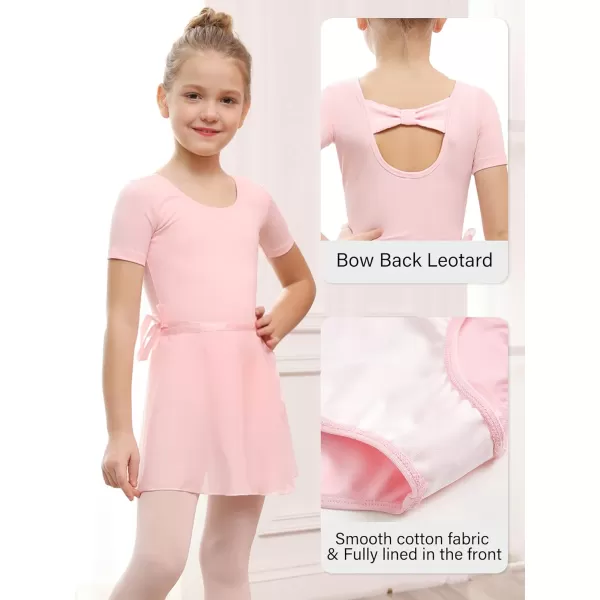 Stelle Ballet Leotards for Girls Dance Dress Outfit Combo with Skirt and Tights )
