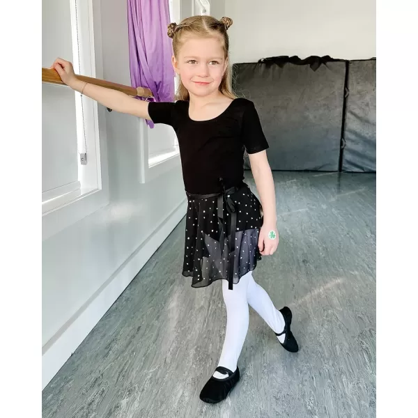 Stelle Ballet Leotards for Girls Dance Dress Outfit Combo with Skirt and Tights )