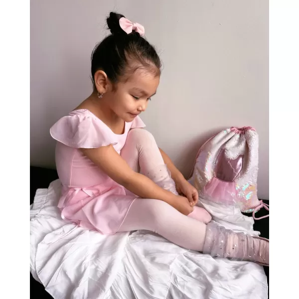 Stelle Ballet Leotards for Girls Dance Dress Outfit Combo with Skirt and Tights )