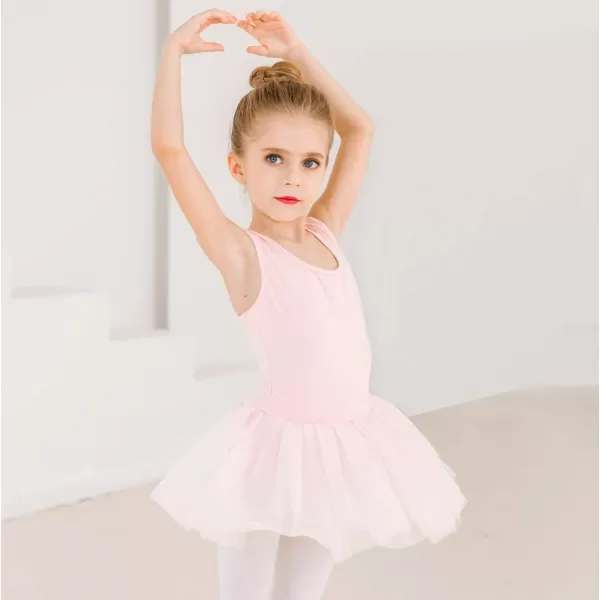 Stelle Ballet Leotards for Girls Toddler Leotard with Tutu Skirt Dance Tutu Dress )