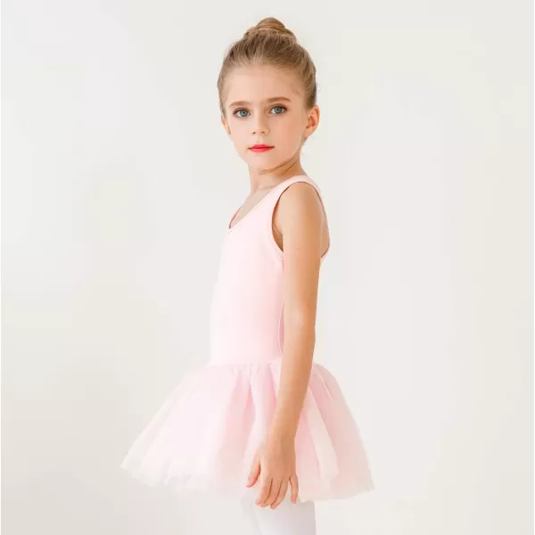 Stelle Ballet Leotards for Girls Toddler Leotard with Tutu Skirt Dance Tutu Dress )