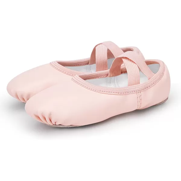 Stelle Ballet Shoes for Girls Toddler Dance Slippers PU Leather Boys Ballerina Shoes for Toddler/Little Kid/Big Kid/Women)