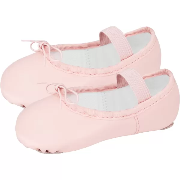 Stelle Ballet Shoes for Girls Toddler Dance Slippers PU Leather Boys Ballerina Shoes for Toddler/Little Kid/Big Kid/Women)
