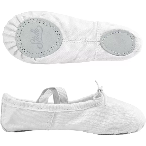 Stelle Ballet Shoes for Girls Women Canvas Ballet Slippers Dance Ballerina Shoes for Toddler/Little Kid/Big Kid/Women