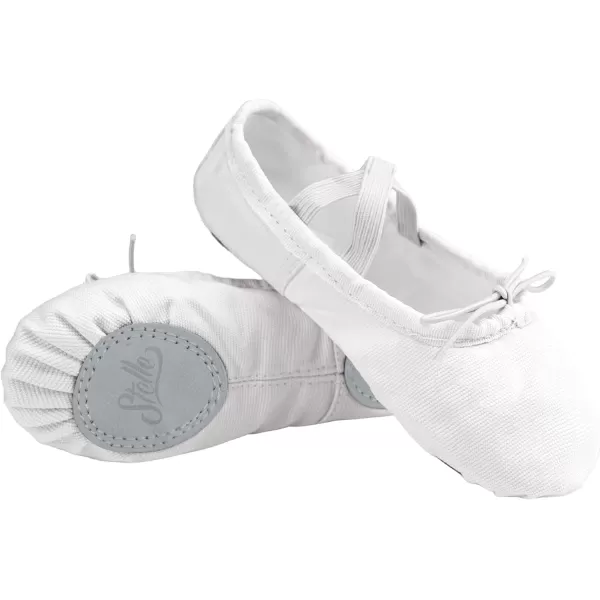 Stelle Ballet Shoes for Girls Women Canvas Ballet Slippers Dance Ballerina Shoes for Toddler/Little Kid/Big Kid/Women