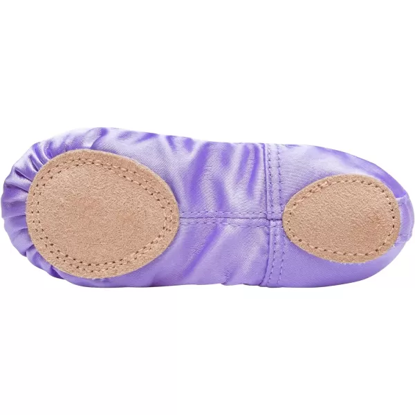 Stelle Ballet Shoes for Toddler Girls Satin/Glitter Ballet Slippers Dance Shoes)