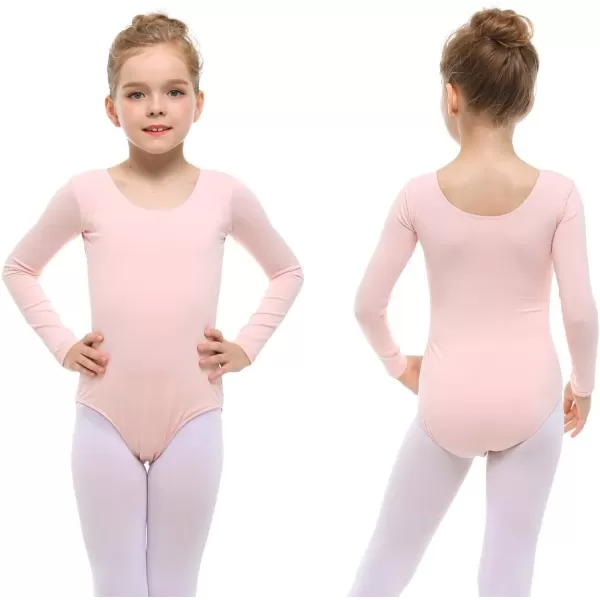 Stelle Girls Long Sleeve Team Basic Leotard Ballet Dance Gymnastics 