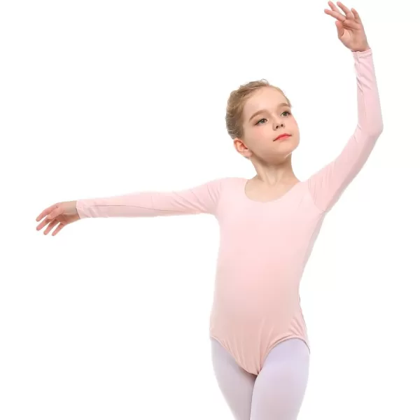 Stelle Girls Long Sleeve Team Basic Leotard Ballet Dance Gymnastics 