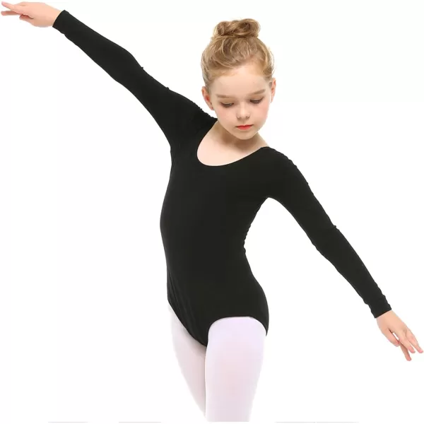 Stelle Girls Long Sleeve Team Basic Leotard Ballet Dance Gymnastics 