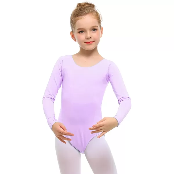 Stelle Girls Long Sleeve Team Basic Leotard Ballet Dance Gymnastics 