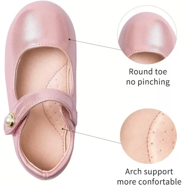 Stelle Girls Mary Jane Flats Slip-on Party Dress Shoes for Kids