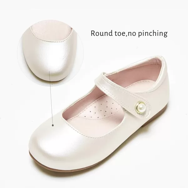 Stelle Girls Mary Jane Flats Slip-on Party Dress Shoes for Kids